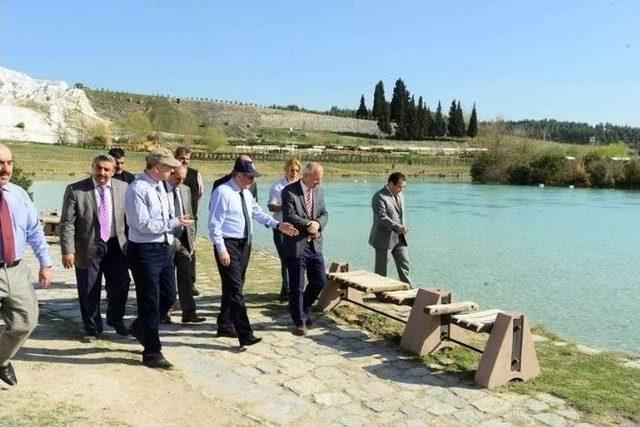 Pamukkale Kocaçukur’daki Tortu Temizlenecek