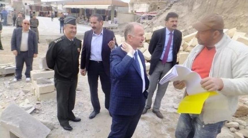 Vali Ceylan, Kaymaklı&rsquo;da Yer Altı Kentsel Tasarım Projesini İnceledi