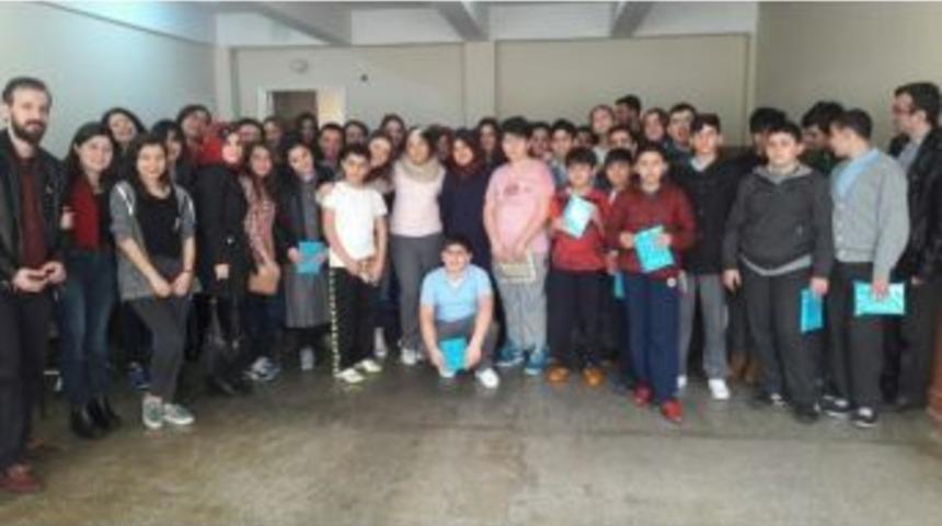 Kemerburgaz Y&uuml;ksekokulu&rsquo;ndun İşitme Engellilere Destek Ziyareti