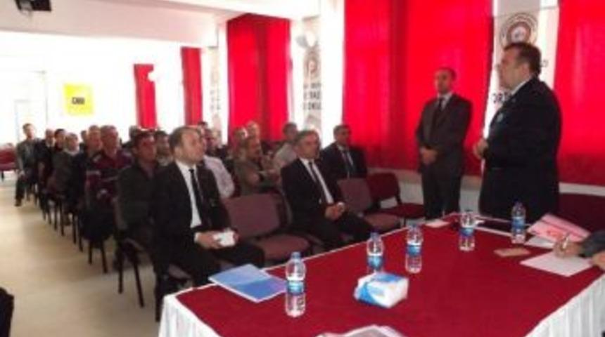 Milli Eğitim M&uuml;d&uuml;r&uuml; Koca, Bozyazı Ve Anamur Muhtarları İle Bir Araya Geldi