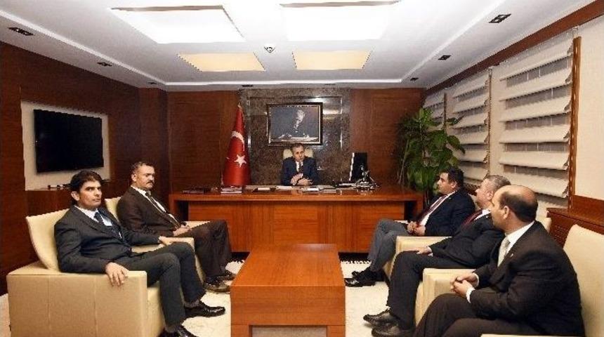 T&uuml;msiad&rsquo;dan Vali Ali Yerlikaya&rsquo;a Ziyaret