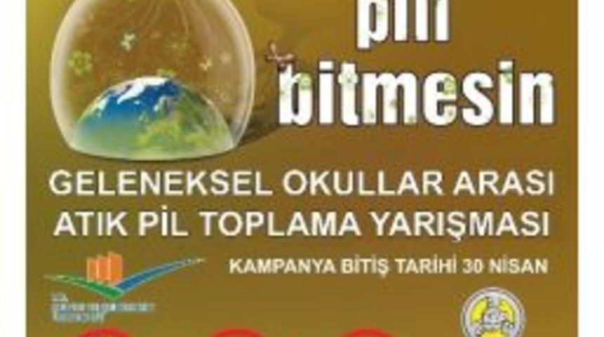 Bitlis&rsquo;te Atık Pil Toplama Yarışması