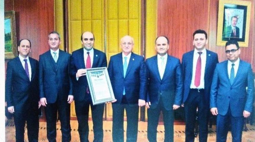 Gimder&rsquo;den, Tbmm Başkanı Kahraman&rsquo;a Ziyaret