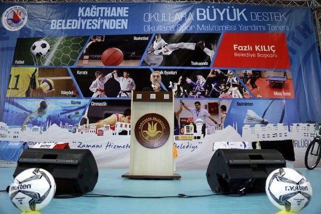 Kağıthane’de Okullar Spor Merkezlerini Aratmıyor