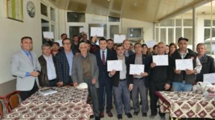 &Ccedil;ift&ccedil;ilere Sertifika