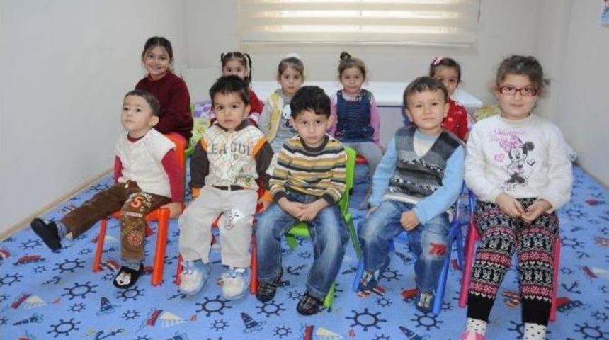 Kadın Dayanışma Evinde Anaokulu Hizmeti Veriliyor