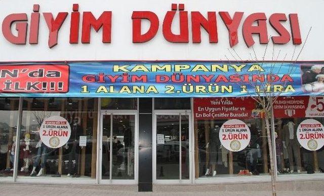 Van&rsquo;da İkinci &Uuml;r&uuml;n 1 Tl Kampanyası 1