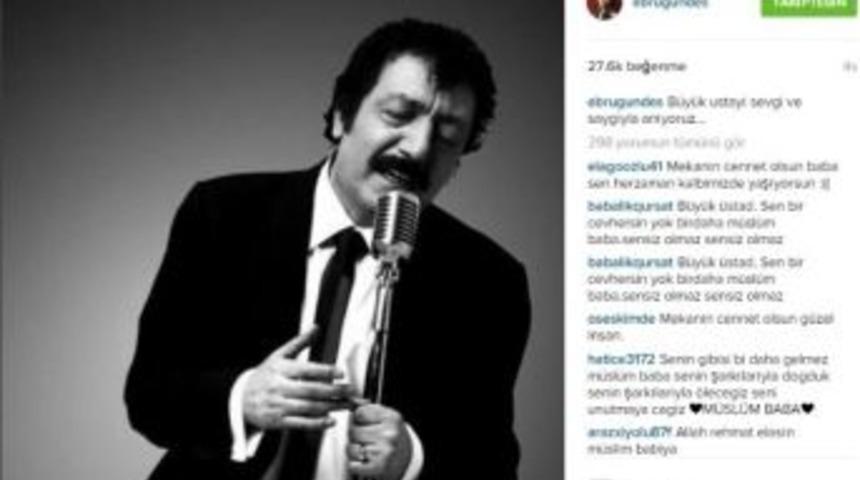 Ebru G&uuml;ndeş, M&uuml;sl&uuml;m G&uuml;rses&rsquo;i Unutmadı