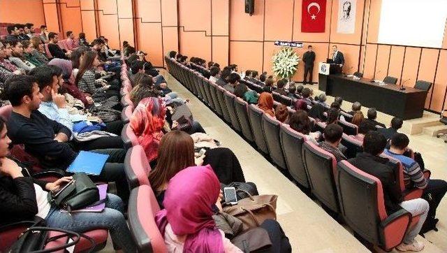 Öğrencilere Vergi Müfettişliği İle İlgili Seminer Verildi