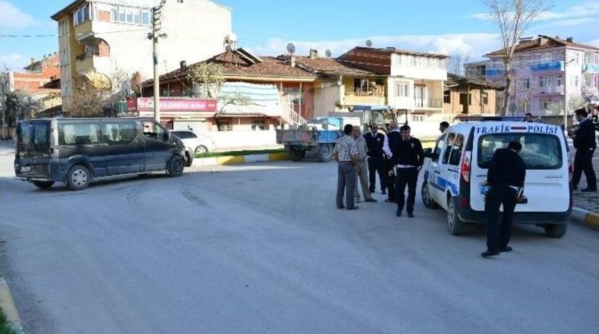 Erbaa&rsquo;da Trafik Kazası: 1 Yaralı