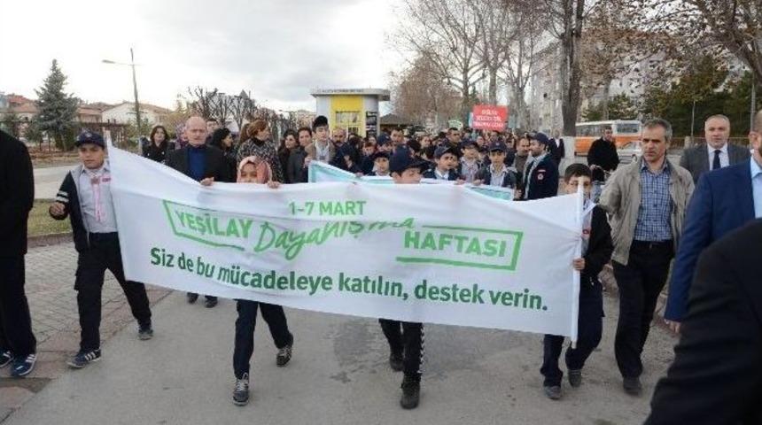 Malatya&rsquo;da Yeşilay Haftası Etkinlikleri