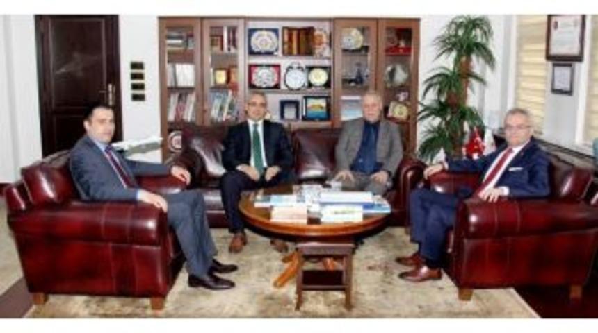 Vergi M&uuml;fettişlerinden Vali &Ouml;zcan&rsquo;a Ziyaret