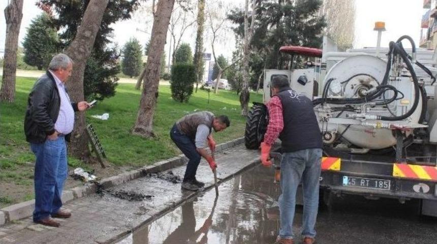 &Ccedil;amur Deryasına D&ouml;nen Yollar Temizlendi