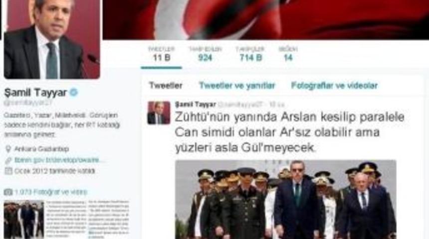 Şamil Tayyar&rsquo;dan İmalı Tweet