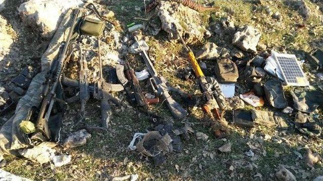 Dargeçit’te Etkisiz Hale Getirilen 8 Terörist İle Birlikte Çok Sayıda Silah Ele Geçirildi 2