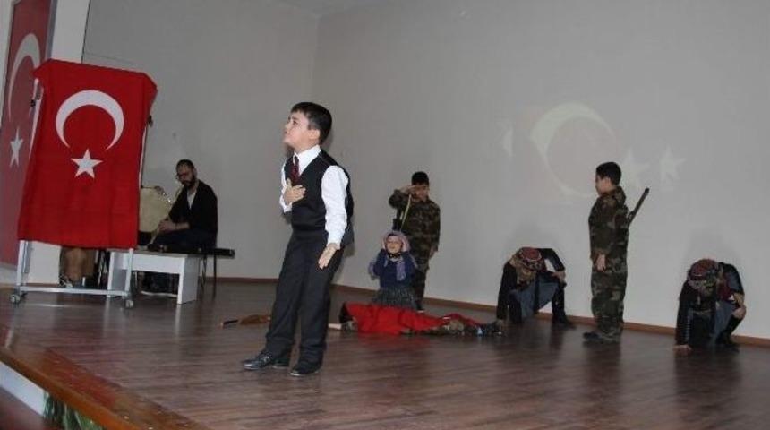 İstiklal Marşı İlçe Birincileri İl Birinciliği İçin Yarıştı