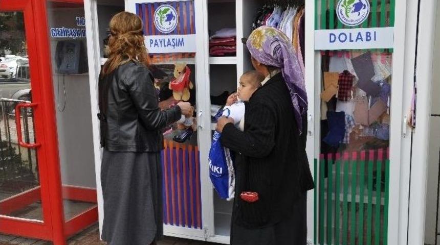 Gazipaşa Belediyesi&rsquo;nden "paylaşım Dolabı" Projesi
