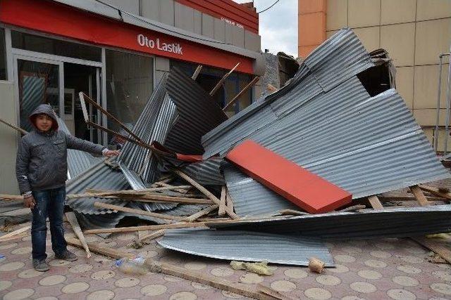 Giresun&rsquo;da Şiddetli R&uuml;zgar Etkili Oldu 1