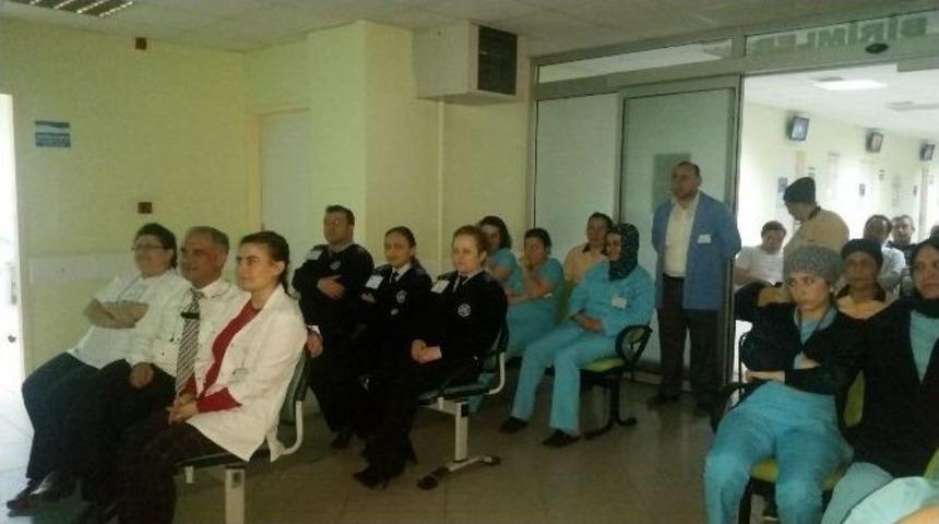 Bafra Ağız Ve Diş Sağlığı Merkezi&rsquo;nde Eğitim