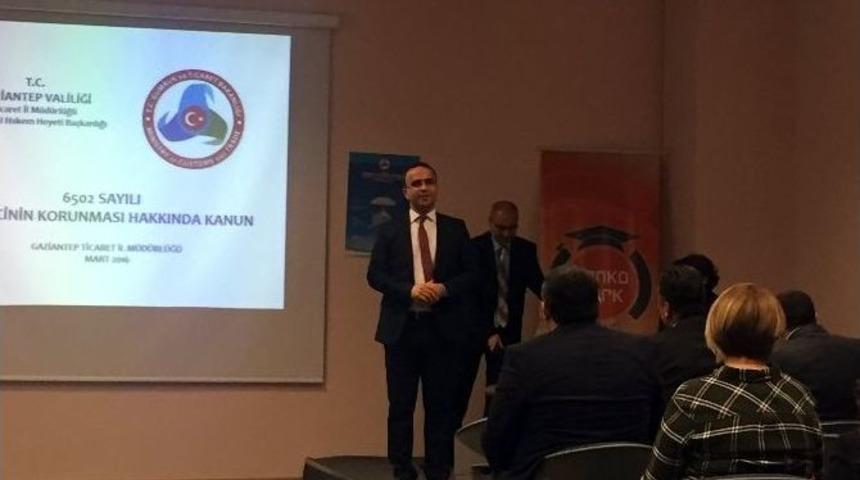 Gaziantep Sanko Park&rsquo;ta T&uuml;ketici Hakları Eğitimi