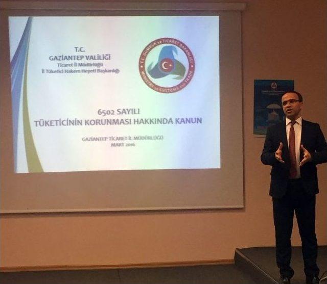 Gaziantep Sanko Park&rsquo;ta T&uuml;ketici Hakları Eğitimi 1