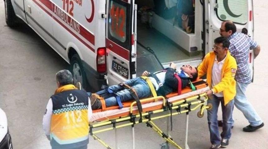 Fatsa&rsquo;da İş Kazası: 1 Yaralı