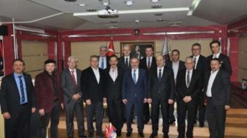 Karadağ Heyetinin D&uuml;zce&rsquo;yi Ziyaret Etti