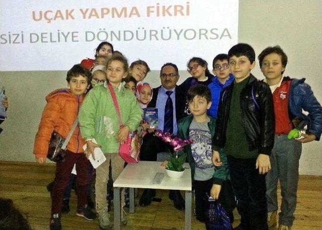 &Ccedil;ocuk Kitabı Yazarı Hasan Karahisar, &Ouml;ğrencilerle Buluştu 1