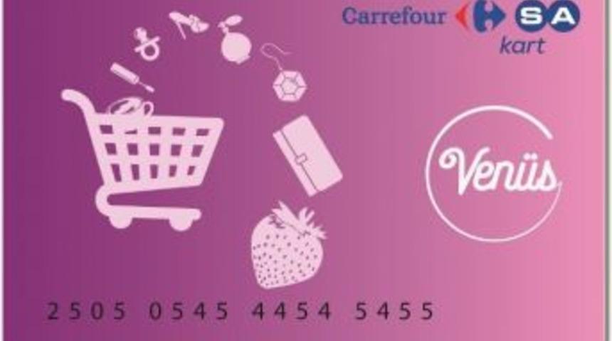 Carrefoursa&rsquo;dan, Kadınlara &Ouml;zel Venus Kart