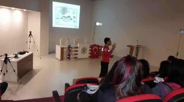 Sarıg&ouml;l Akut&rsquo;tan &Ouml;ğrencilere Deprem Semineri 2