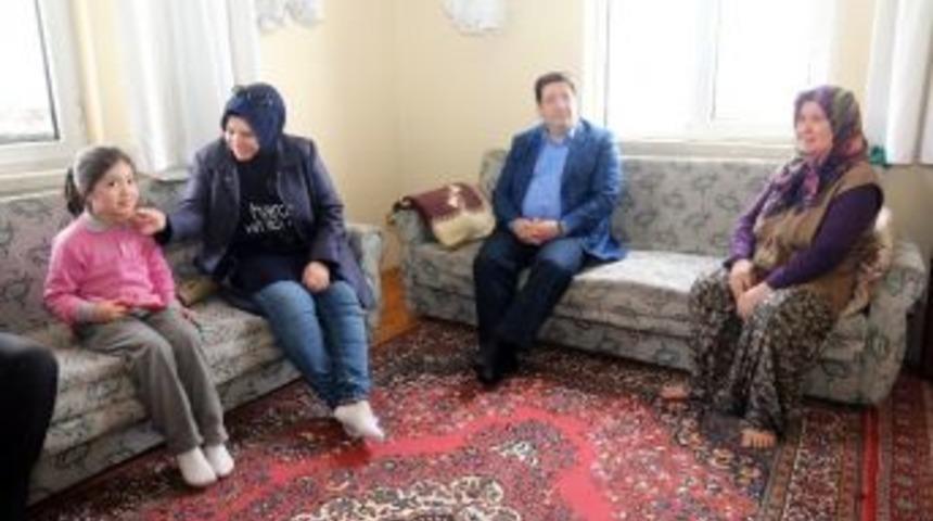 Başkan Yazgı Ve Eşinden S&uuml;priz Ziyaret