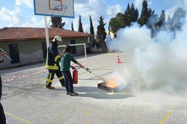 Kula’da Doğal Afet Ve Yangın Tatbikatı