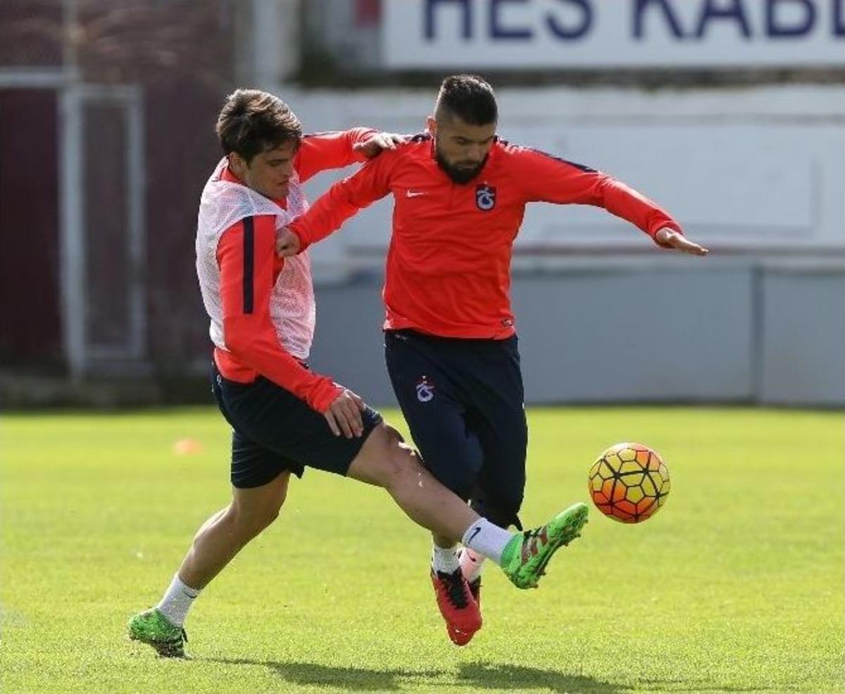 Trabzonspor Torku Konyaspor Ma&ccedil;ı Hazırlıklarını S&uuml;rd&uuml;rd&uuml;