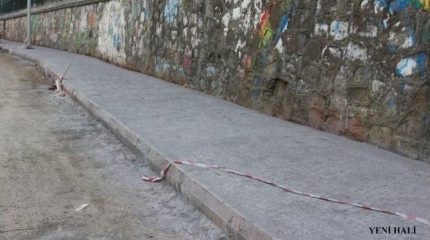 Ak&ccedil;akoca&rsquo;da Baskı Beton &Ccedil;alışması Tamamlandı