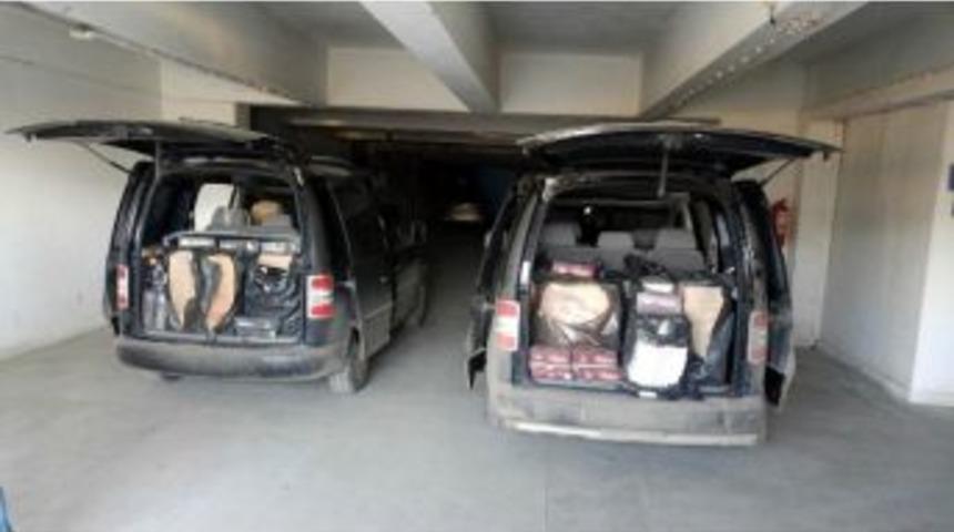 Erzincan&rsquo;da Ka&ccedil;ak Sigara Operasyonu