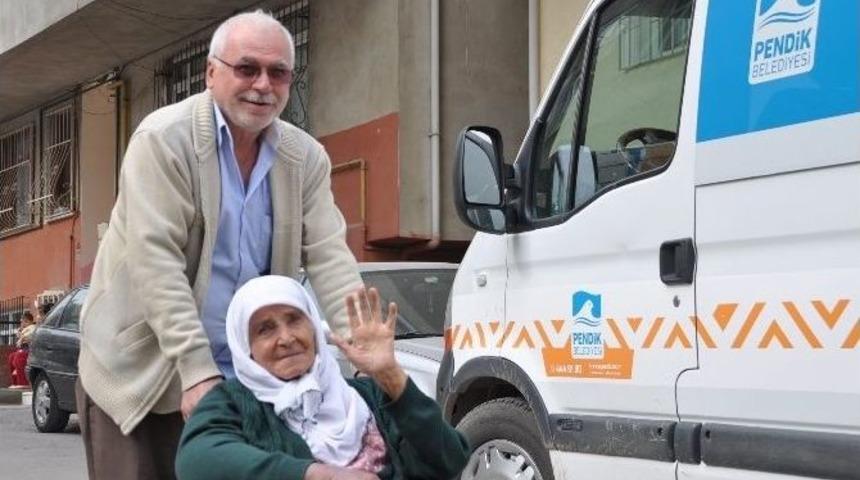 Belediyeden B&ouml;brek Hastası Kadına 18 Yıl Kesintisiz Hizmet