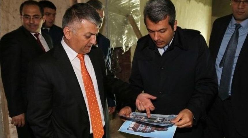 Rize Valisi Ersin Yazıcı İl &Ouml;zel İdaresi&rsquo;nin Yatırımlarını Yerinde İnceledi