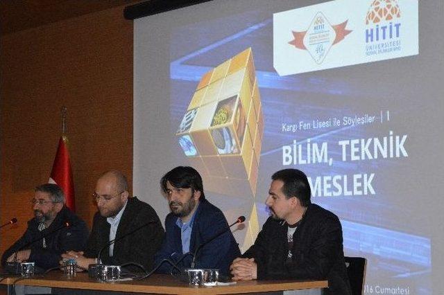 Hitit Üniversitesi Kargı Fen Lisesi’ni Misafir Etti