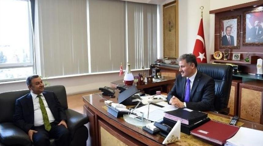 Serbest Mali M&uuml;şavir Ve Muhasebeciler Odası&rsquo;ndan, &Ccedil;akır&rsquo;a Ziyaret