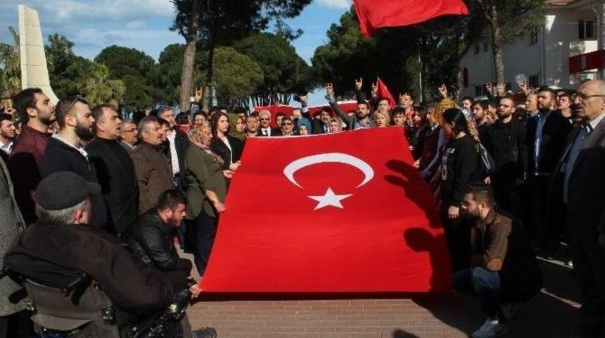 Şehidin Memleketinden Ter&ouml;re Tepki