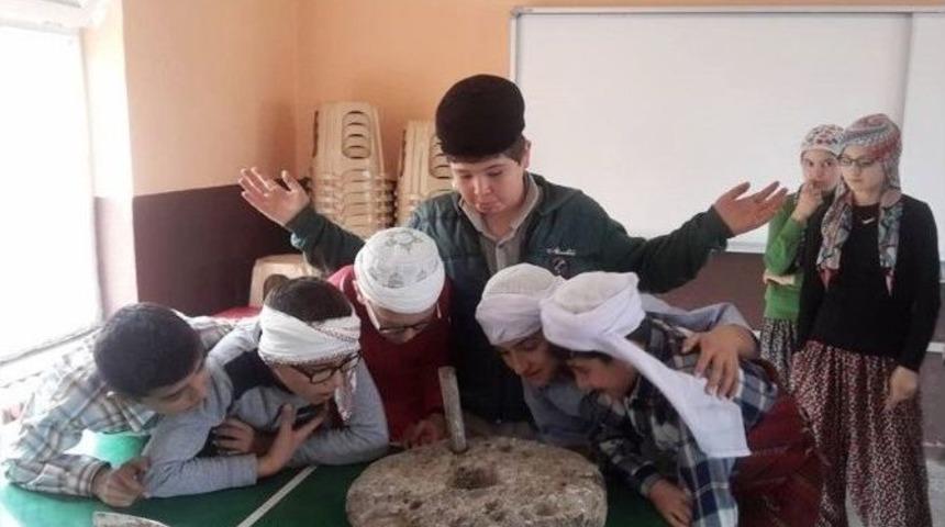 Okulda &ldquo;yazının İcadı Ve Tekerleğin Bulunması&rdquo; Etkinliği