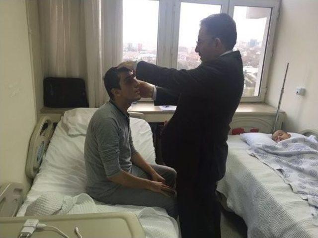 Ak Parti Yozgat Milletvekili Ertuğrul Soysal&rsquo;dan Gata&rsquo;da Tedavi G&ouml;ren Gazilere Ziyaret 2