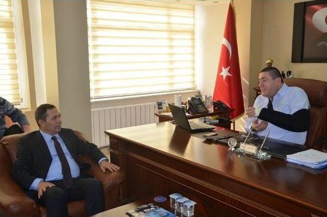 Uysal&rsquo;dan Tekin&rsquo;e &ldquo;ge&ccedil;miş Olsun&rdquo; Ziyareti 1