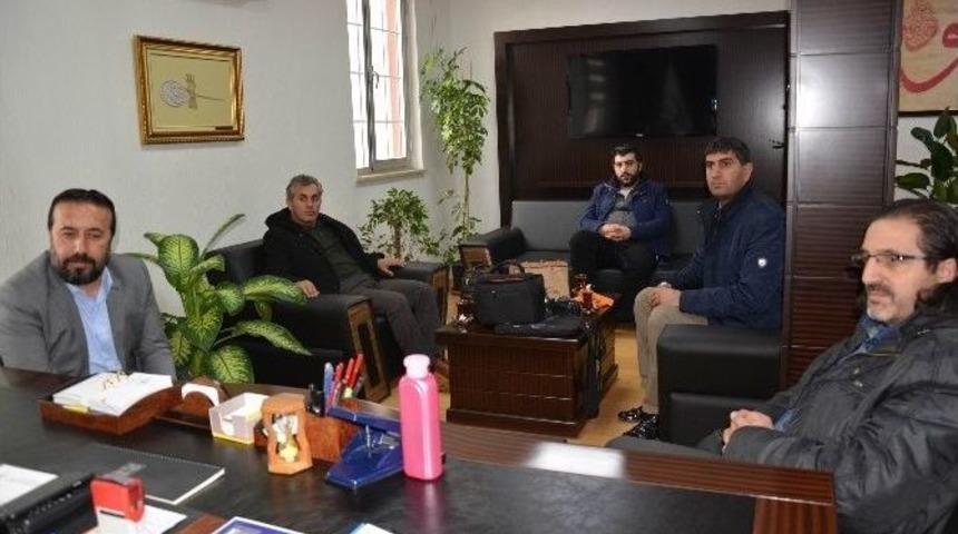 Vgc Y&ouml;netimi&rsquo;nden Kamu Hastaneleri Birliği Genel Sekreteri Samur&rsquo;a Ziyaret