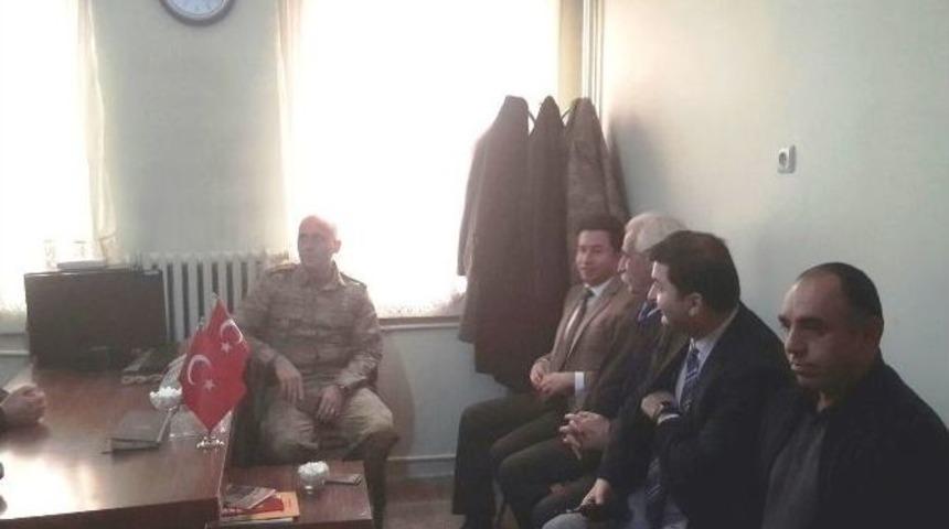 Kaymakam Şahin, Esnaf Odasını Ziyaret Etti