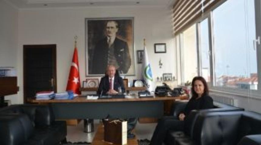 Sgk Tekirdağ İl M&uuml;d&uuml;r&uuml; Alan&rsquo;dan Albayrak&rsquo;a Ziyaret