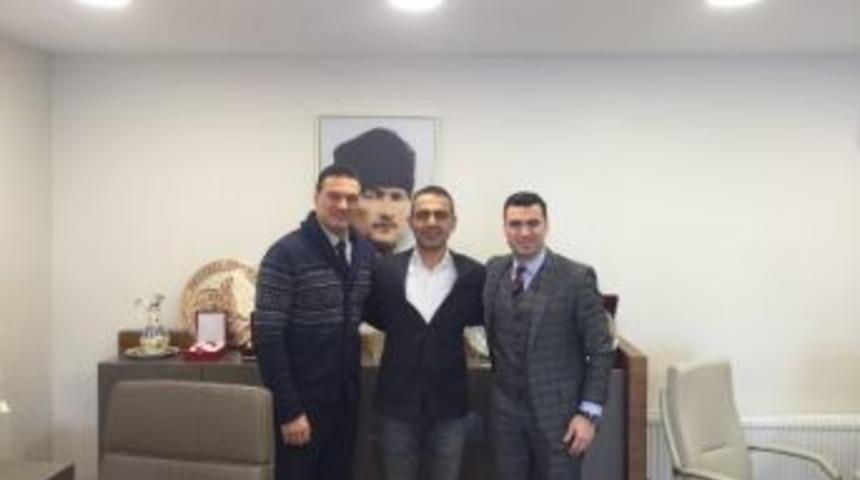 Hakan &Uuml;nsal, Mhk Başkanı Kuddusi M&uuml;ft&uuml;oğlu&rsquo;nu Makamında Ziyaret Etti