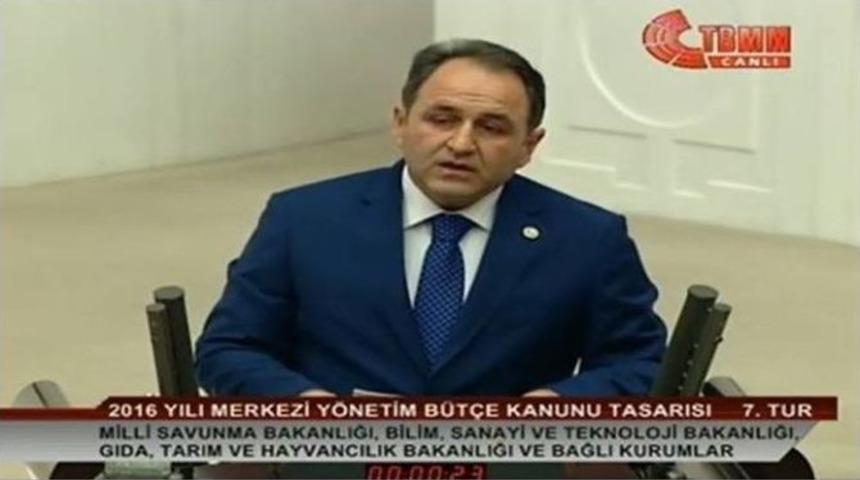 Murat Demir, Meclis K&uuml;rs&uuml;s&uuml;nden Seslendi