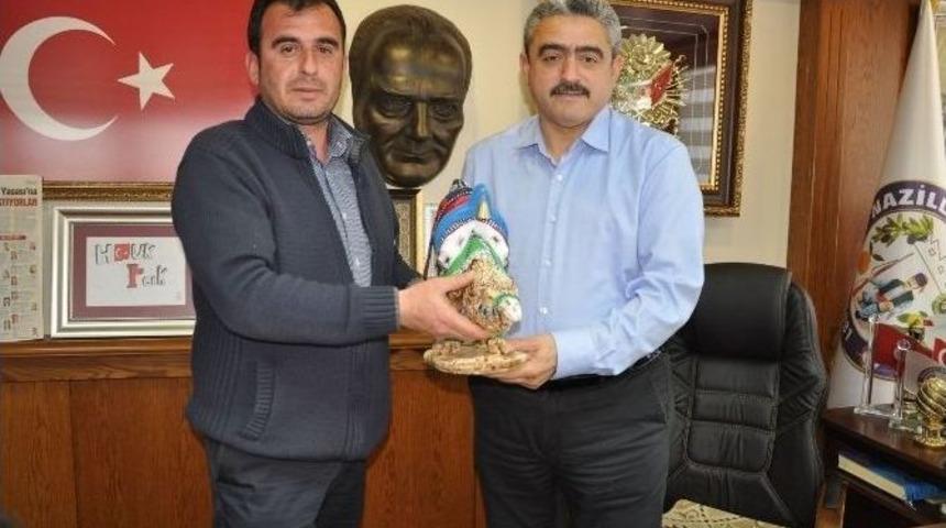 Deveciler Derneği Başkan Alıcık Ziyaret Etti