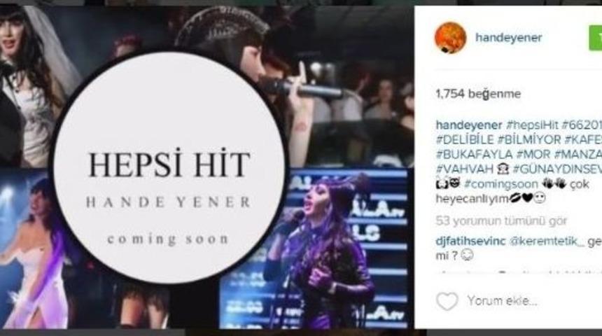 Hande Yener&rsquo;den Yeni Alb&uuml;m M&uuml;jdesi